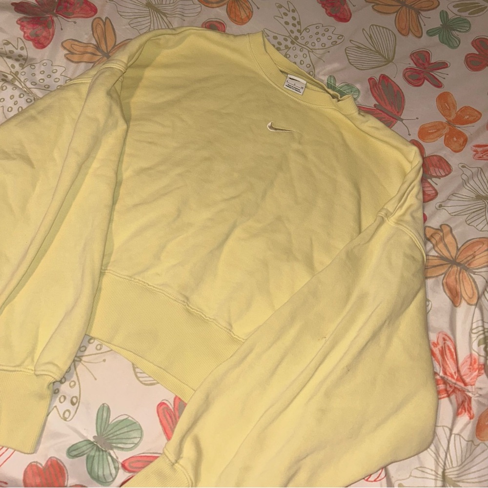 anime Neón light Green / Yellow oversized sweater